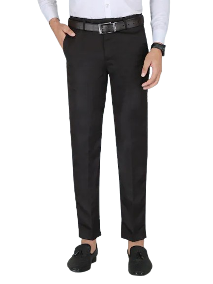 Cotton Blend Trousers
